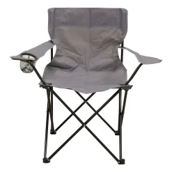 Campingstoel>Stoel opvouwb Ferro grijs
