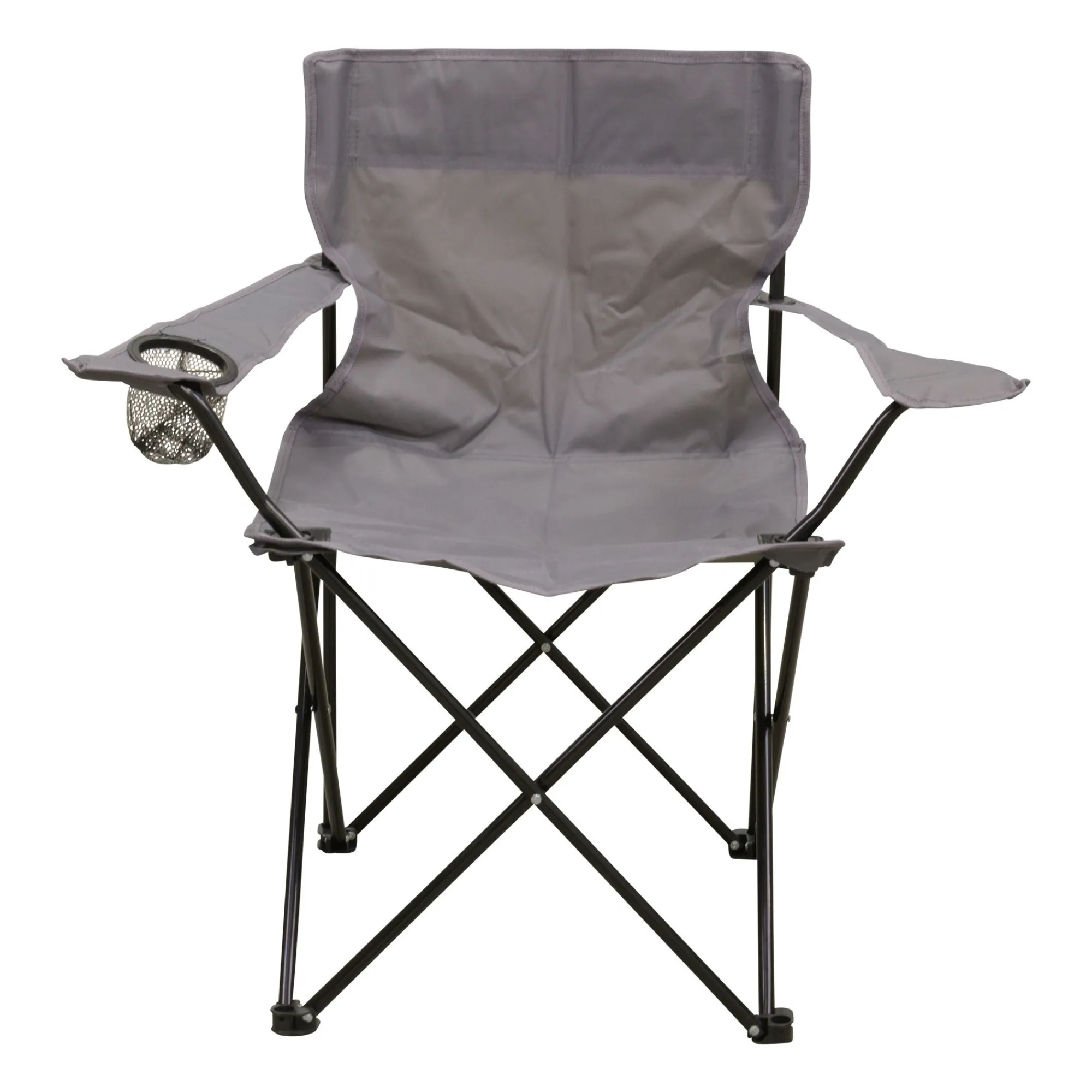 Campingstoel>Stoel opvouwb Ferro grijs