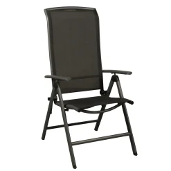 Bois le Duc Tuinstoelen>Stoel 8-st Balgano antra metal/zwart