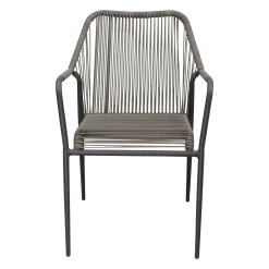 Bois le Duc Tuinstoelen>Stoel stapel Alano antraciet