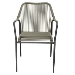 Tuinstoelen>Stoel stapel Alano mosgroen