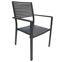 Bois le Duc Tuinstoelen>Stoel stapel Cori antraciet