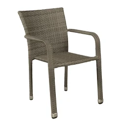 Bois le Duc Tuinstoelen>Stoel stapel Novari willow grey