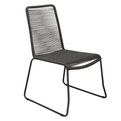 Bois le Duc Tuinstoelen>Stoel stapel Pavona antraciet