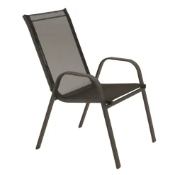 Bois le Duc Tuinstoelen>Stoel stapel Pretola Antraciet