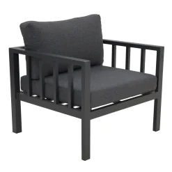 Bois le Duc Tuinstoelen|Loungesets>Stoel Trento Antraciet