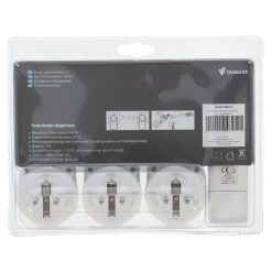 Diamant Schakelmateriaal>Stopcontact met afstandsbediening 4-delig NL