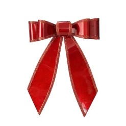 Kerstdecoratie>Strik hangend rood 33 x 46 cm