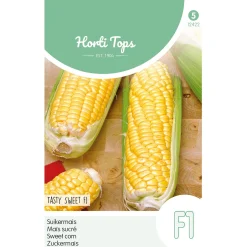Horti Tops Moestuin>Suikermaïs tasty sweet F1 zaad