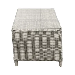 Bois le Duc Tuintafels|Loungesets>Tafel Aprano 103x53 cm White Grey