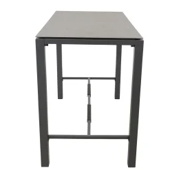 Bois le Duc Tuintafels>Tafel bar Patone antraciet