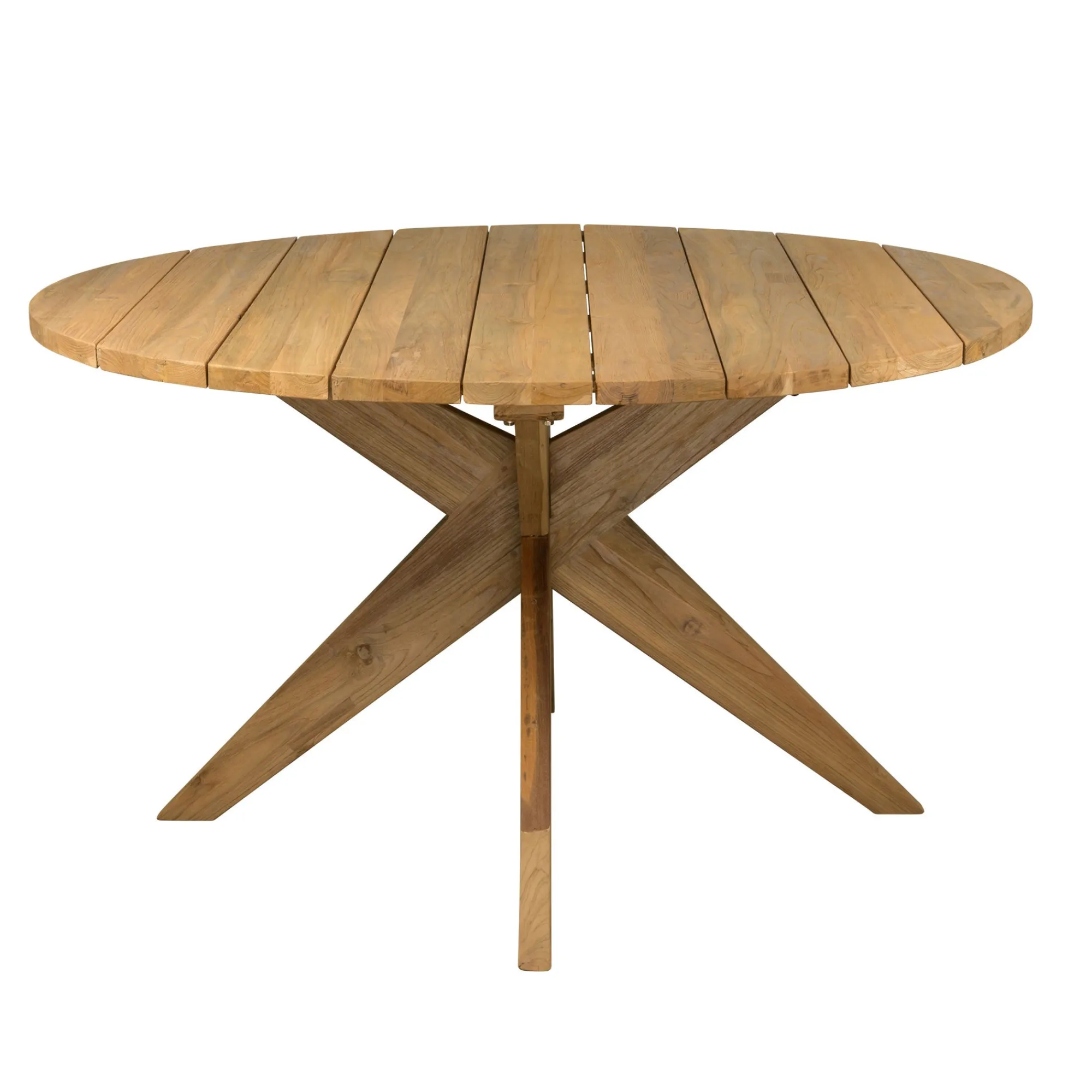 Bois le Duc Tuintafels>Tafel Bartley 135cm rond rustic