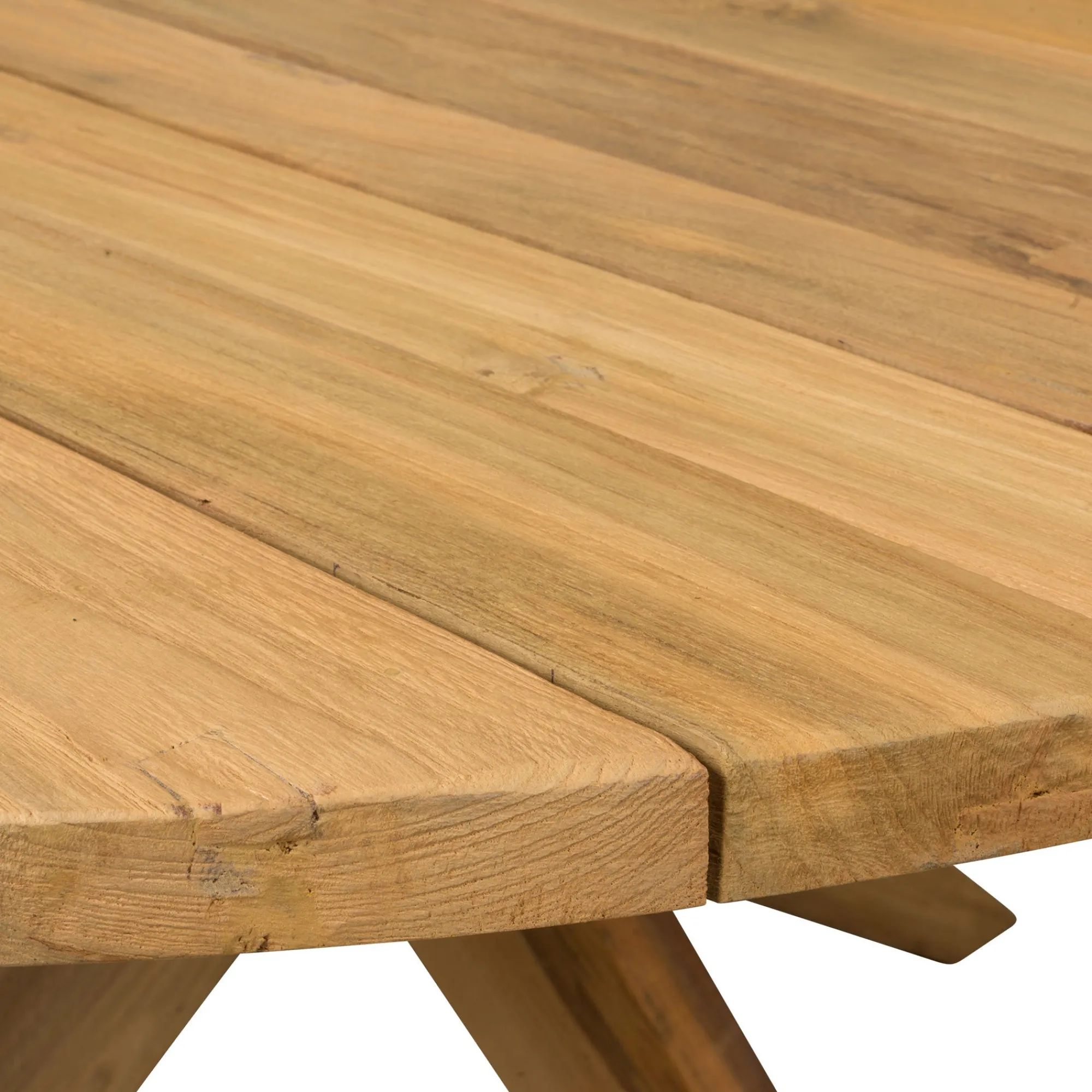 Bois le Duc Tuintafels>Tafel Bartley 135cm rond rustic