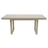 Bois le Duc Tuintafels|Loungesets>Tafel Brozzi hoog 140x75cm milky grey