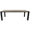 Bois le Duc Tuintafels>Tafel Cardona 220x100 cm Antraciet