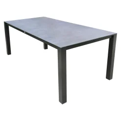 Bois le Duc Tuintafels>Tafel Ferovia 220x100 cm Antraciet