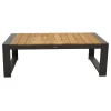 Bois le Duc Tuintafels|Loungesets>Tafel Foxton 116x60 cm Antraciet