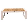 Bois le Duc Tuintafels|Loungesets>Tafel Foxton 116x60cm wit