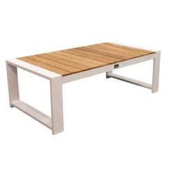 Bois le Duc Tuintafels|Loungesets>Tafel Foxton 116x60cm wit