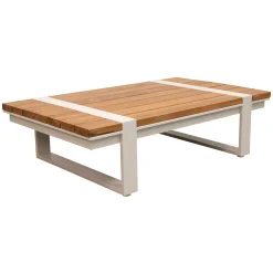 Bois le Duc Tuintafels|Loungesets>Tafel Frullo 110x65cm creme