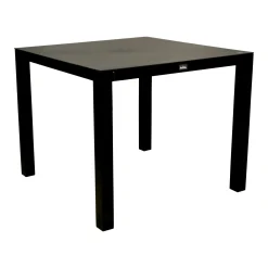 Bois le Duc Tuintafels>Tafel Maseria 90x90cm zwart