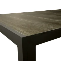 Bois le Duc Tuintafels>Tafel Poggio 205x100 cm Antraciet