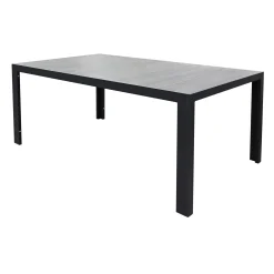 Bois le Duc Tuintafels>Tafel Poggio 245x100 cm Antraciet