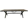 Bois le Duc Tuintafels>Tafel Serena 186x94 cm Antraciet