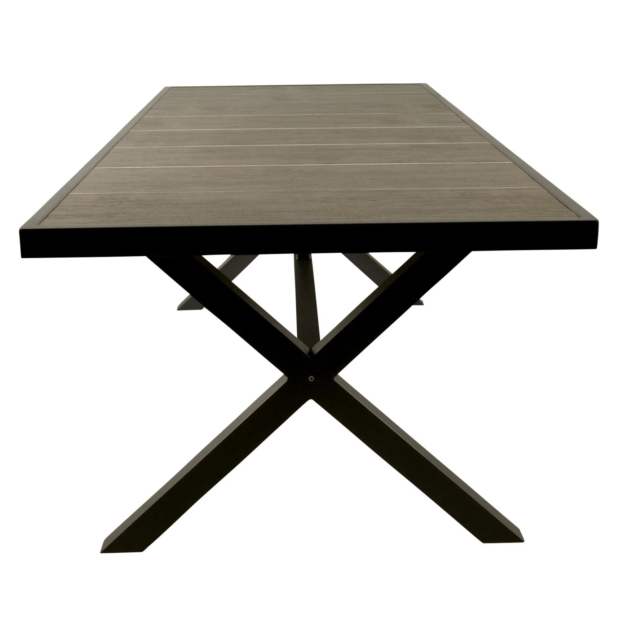 Bois le Duc Tuintafels>Tafel Serena 186x94 cm Antraciet