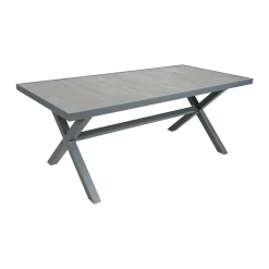Bois le Duc Tuintafels>Tafel Serena 245x94 cm Antraciet