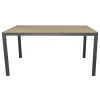 Bois le Duc Tuintafels>Tafel Spoleto 150x90 cm Antraciet