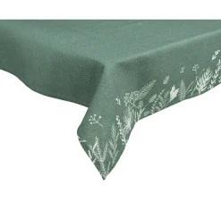 Kerstdecoratie>Tafelkleed 140 x 240 cm groen