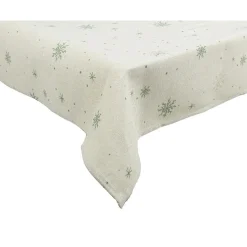 Decoris Kerstdecoratie>Tafelkleed 140 x 240 cm naturel