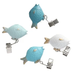 Decoris Koken & Tafelen|Woondecoratie>Tafelkleedgewicht 4st vis