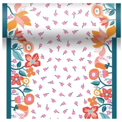 Duni Koken & Tafelen>Tafelloper 40 x 480 cm 3-in-1 Vibrant Bloom