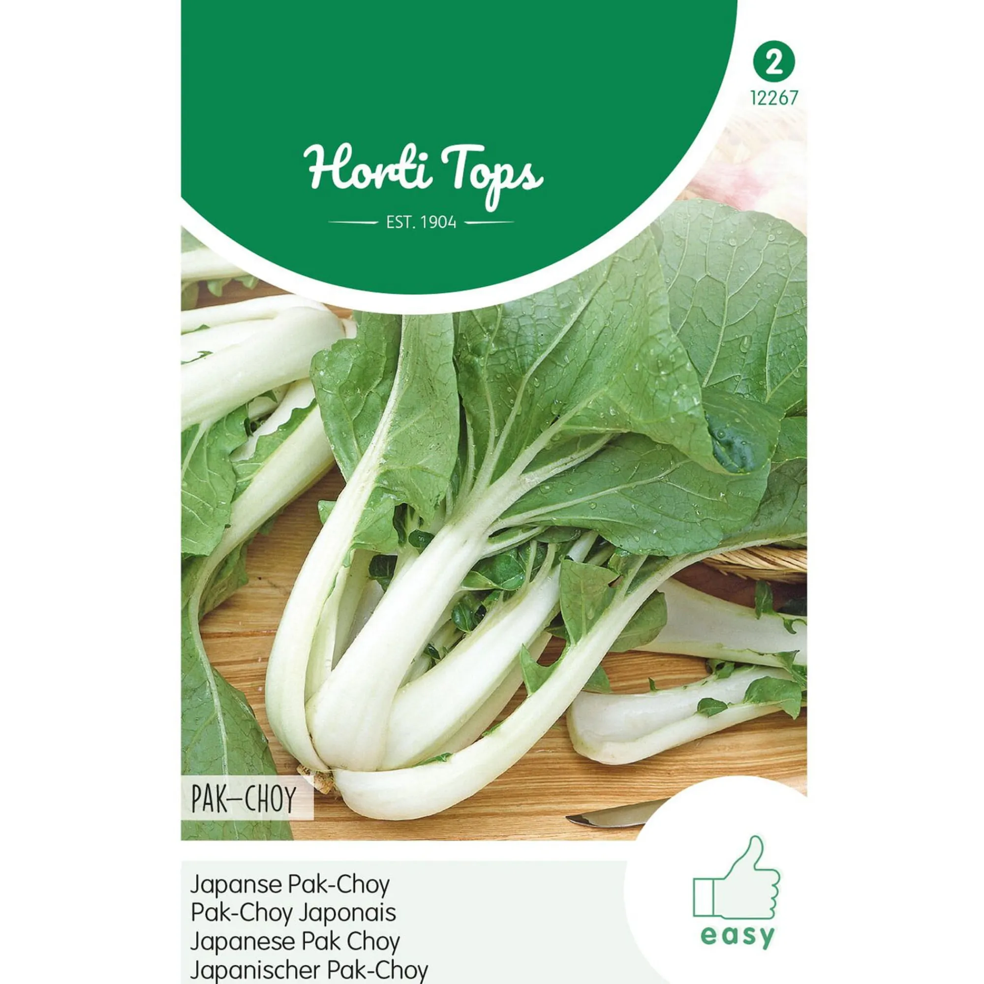 Horti Tops Moestuin>Taisai of Japanse pakchoi