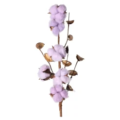 Natural Collections Kunstplanten En Kunstbloemen>Tak katoen foam lila 59 x 20 x 3 cm