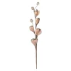 Kunstplanten En Kunstbloemen|Kerstdecoratie>Tak Magnolia 89cm winter lux rose gold