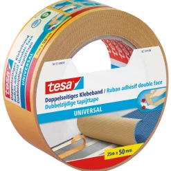 Tesa Bouw>Tapijttape dubbelz uni 50mmx25M