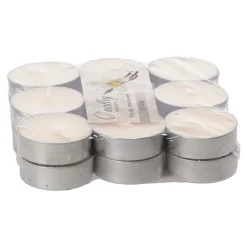 O'malley Kaarsen>Theelicht geur vanille 18 stuks