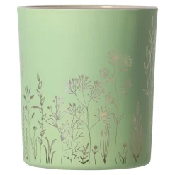 Kaarsen>Theelichthouder green garden 8 x 10 cm