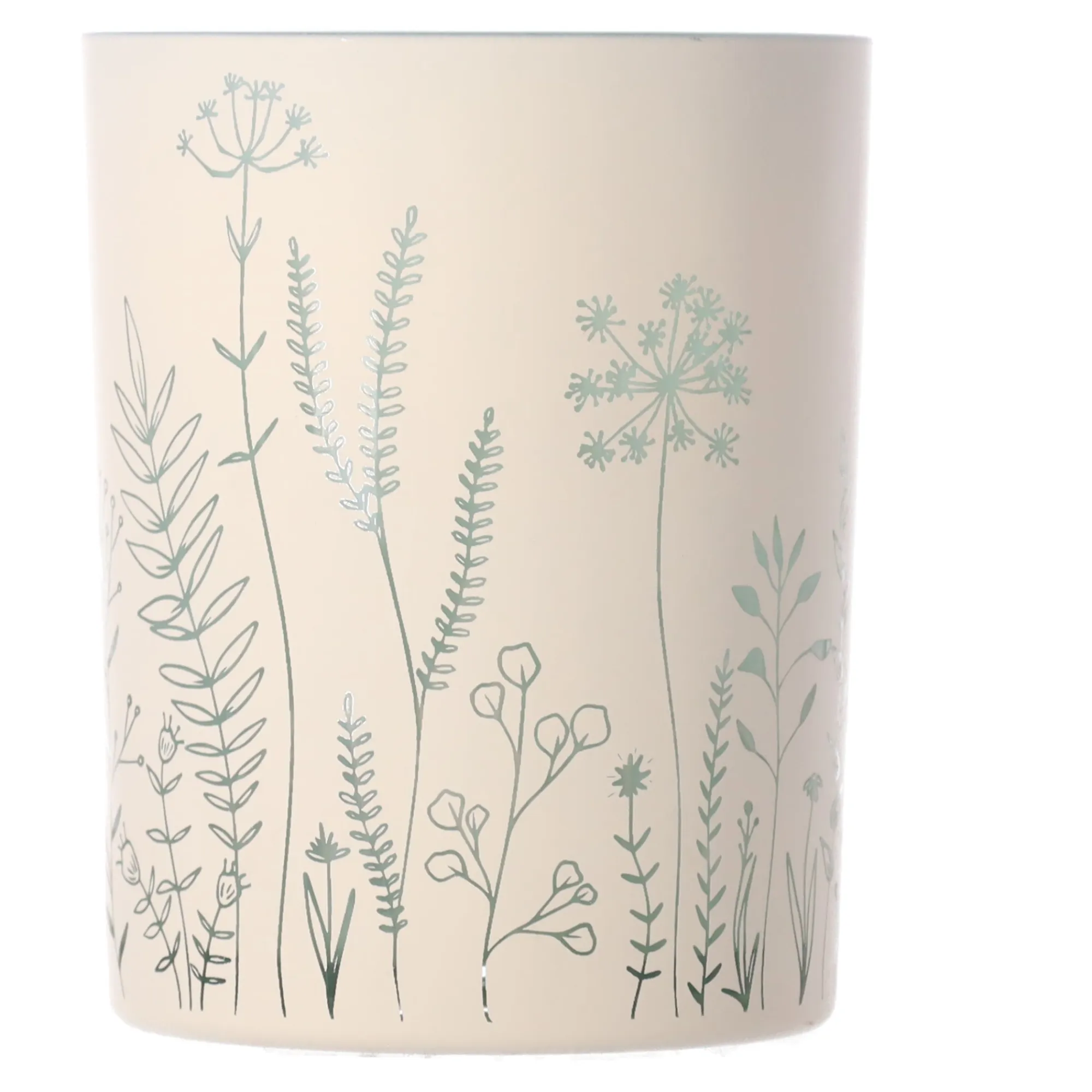 Van Cranenbroek Kaarsen>Theelichthouder green garden 10 x 12 cm