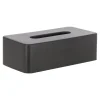 Van Cranenbroek Woondecoratie>Tissuehouder zwart 26x13 cm