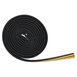 Westham Woondecoratie>Tochtstrip D rubber 6 m zwart