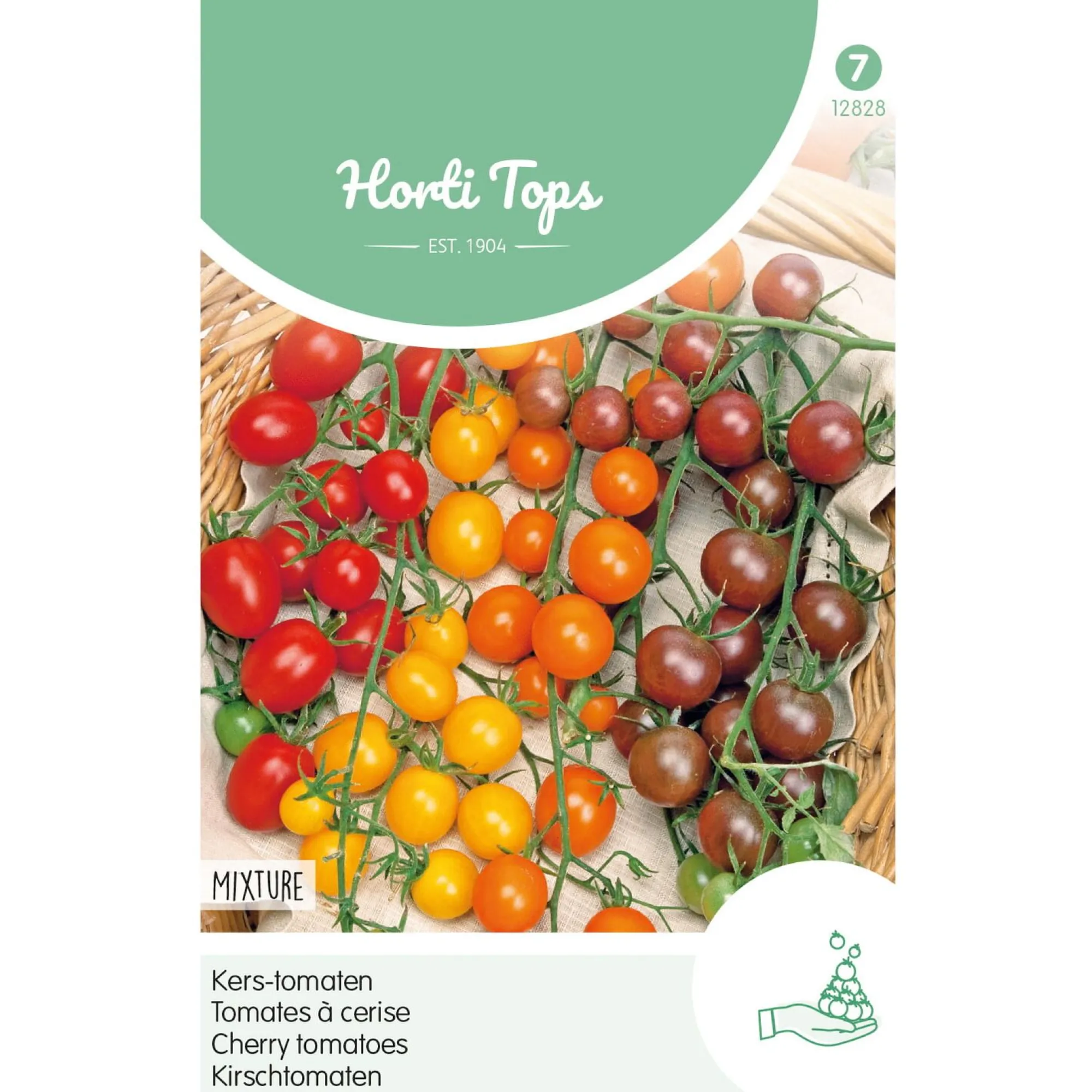 Horti Tops Moestuin>Tomaten Cherry 4 kleurenmix