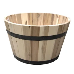 Mega Collections Tuindecoratie>Ton Laag Acacia 40 cm