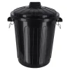 Curver Opbergen>Ton met deksel zwart 23l