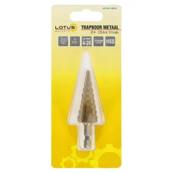 Lotus Toebehoren Elektrisch Gereedschap>Trapboor metaal 4-20 mm 9T
