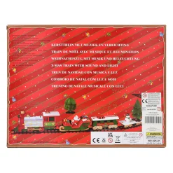 Kerstdecoratie>Trein X-mas Santa express 260 cm