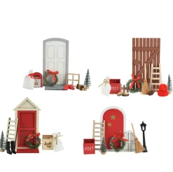 Decoris Kerstdecoratie>Triplex set 24 cm